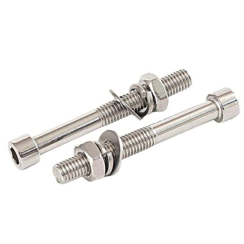 201不锈钢内六角螺丝螺母套装半牙螺栓半螺纹螺杆螺帽M6M8M10M12,橡塑材料及制品,硅胶片/硅胶垫片,淘宝优惠券,粉丝福利购,淘宝优惠卷