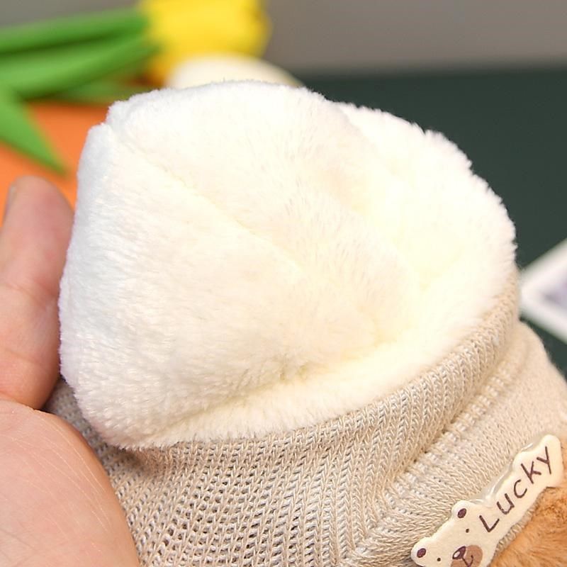 冬季6-12个月新生儿卡通保暖加绒棉鞋婴儿学步鞋防掉男女宝宝袜鞋,童鞋/婴儿鞋/亲子鞋,婴儿步前鞋/袜鞋,淘宝优惠券,粉丝福利购,淘宝优惠卷