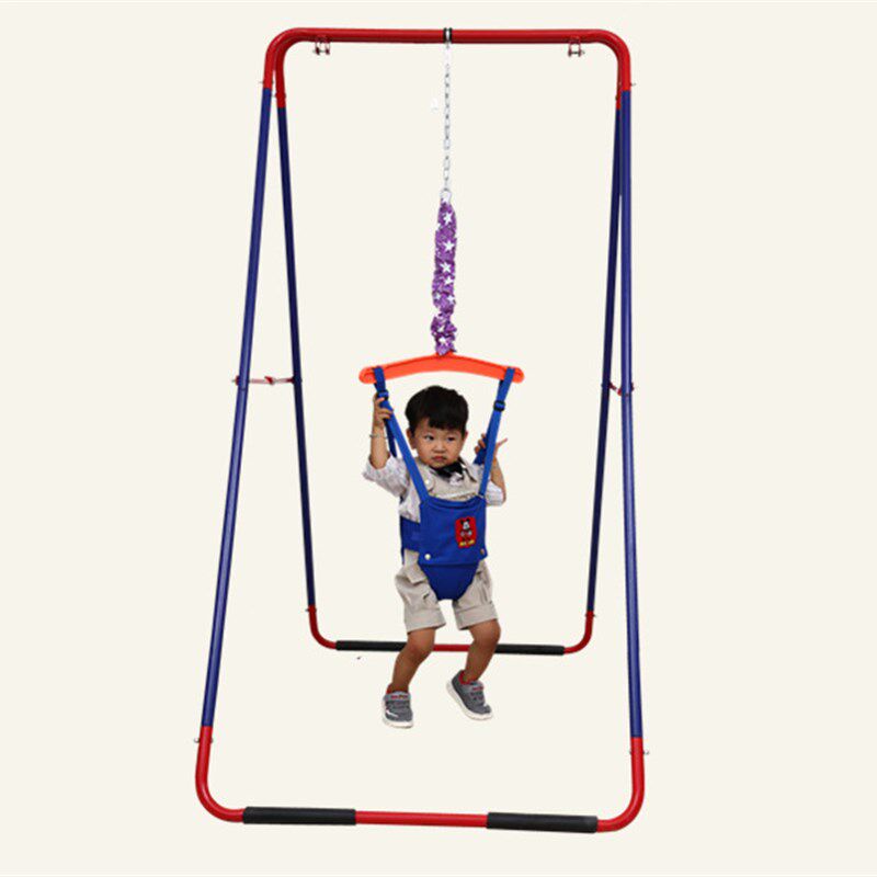 儿童秋千室内户外家用p吊椅婴幼儿吊篮折叠支架1-3岁小孩宝荡秋千