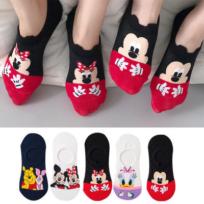 推荐5 Pairs/Lot summer Casual Cute women Socks animal Cartoo