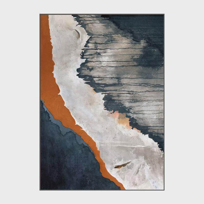 橙色抽象大尺寸装饰画极简风沙发背景挂画玄关走廊卧室样板房壁画,家居饰品,现代装饰画,淘宝优惠券,粉丝福利购,淘宝优惠卷