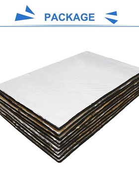 Uxcell 9/12/18/27pcs 50cm*30cm Car Sound Proofing Deadener M
