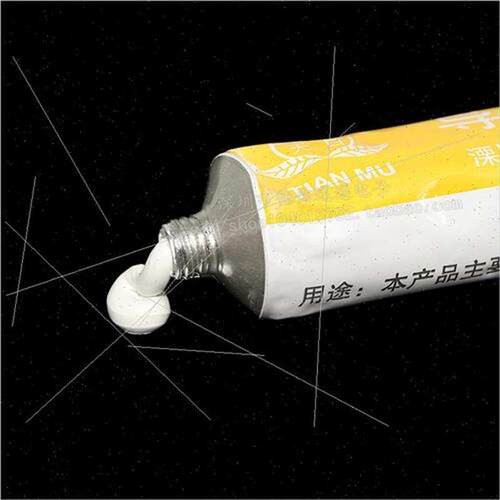 天目导热矽脂 白色导热矽胶 cpu散热膏 元器R件散热矽脂 不固化