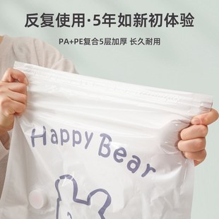 抽真空收纳袋压缩袋装棉被羽绒衣物服防尘抽空气防潮防霉收缩袋子