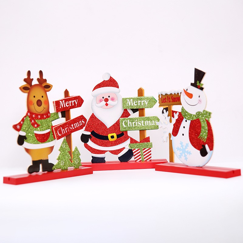 极速Christmas decorations bar counter Tabletop ornaments gif-封面