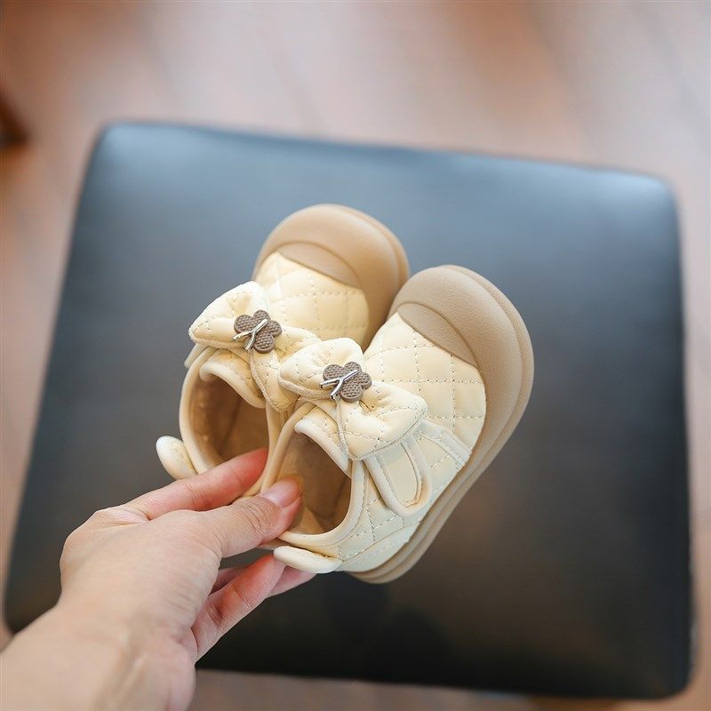 婴儿秋冬鞋子软底学步鞋女宝宝加绒棉鞋女小童公主鞋1一2-3岁幼儿,童鞋/婴儿鞋/亲子鞋,学步鞋,淘宝优惠券,粉丝福利购,淘宝优惠卷