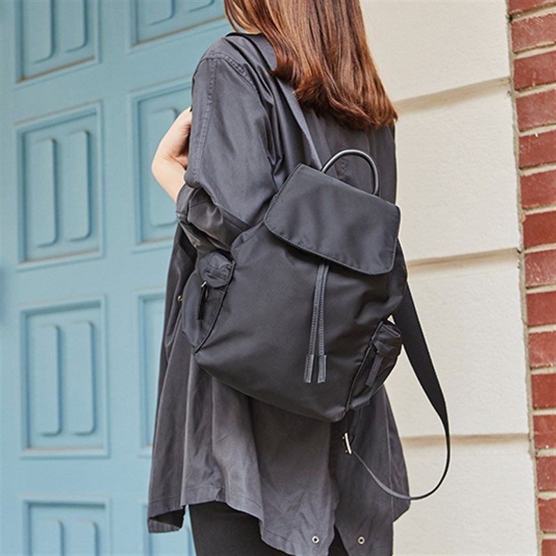 双肩包女韩版防水尼龙休闲旅行包轻便抽带束口时尚百搭大学生揹包,箱包皮具/热销女包/男包,双肩背包,淘宝优惠券,粉丝福利购,淘宝优惠卷