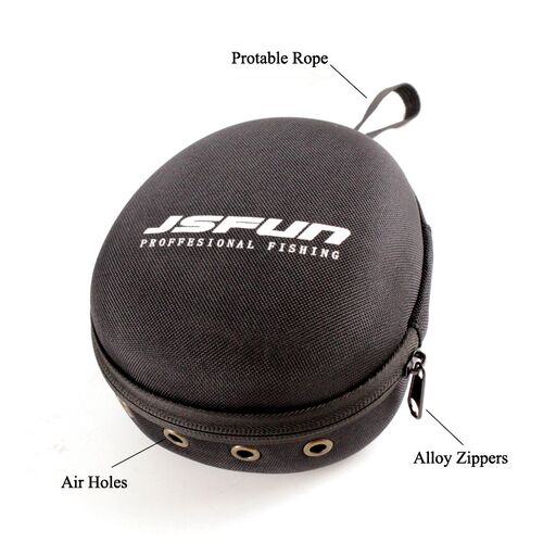 Portable EVA Fishing Reel Bag Protective Case Cover for Drum