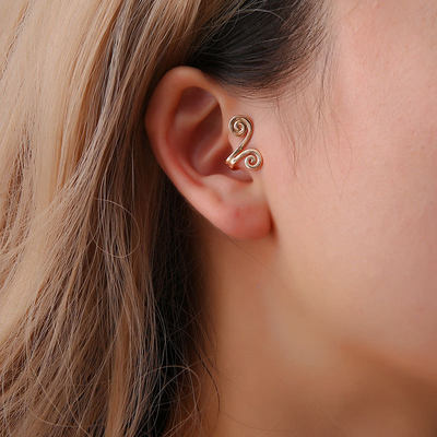 推荐Women's fashion ear clip ear piercing accessories热销耳