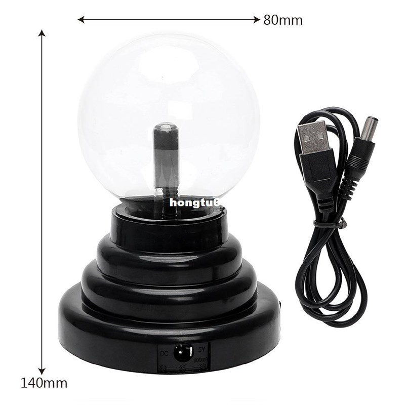 USB Niaht L ght Sound Plasma BglliLightK Magic Crysta Ball L 农机/农具/农膜 农用包装器具 原图主图