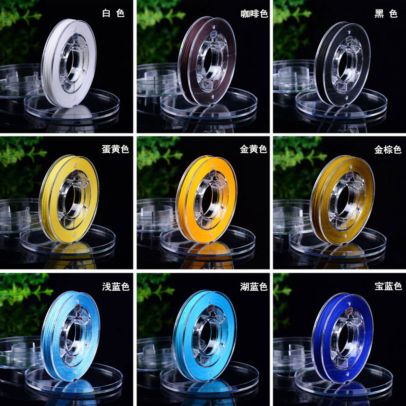 71号玉线琥珀蜜蜡手串红绳手链编织线无弹力佛珠线小金刚串珠绳