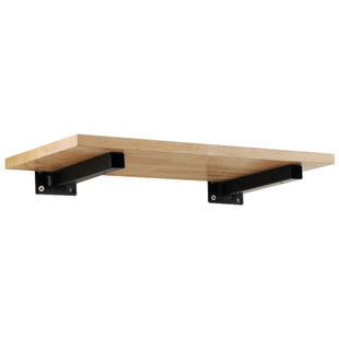 墙上壁挂置物架不锈钢三角支架一字隔板木层板托承重固定三脚架子