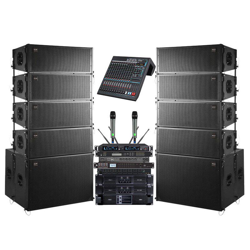 双10寸无源线性l阵列音响体育馆演出音箱户外中大型舞台音响