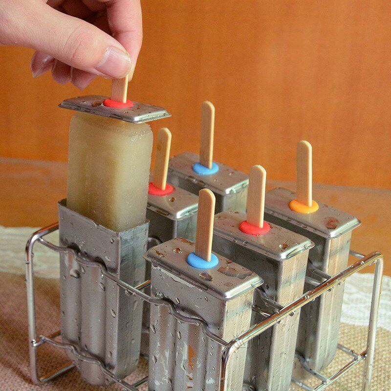 Popsicle Mold Stainless Steel Ice Cream Mold with Popsicle H