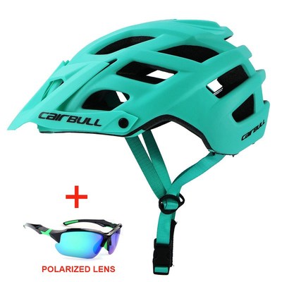 Bicycle Helmet with Sunglasses Integrally-molded Road Bike M