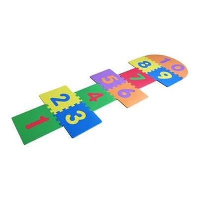 新品Jumpin lattice hopscotch floor mat diital bubble puzzle