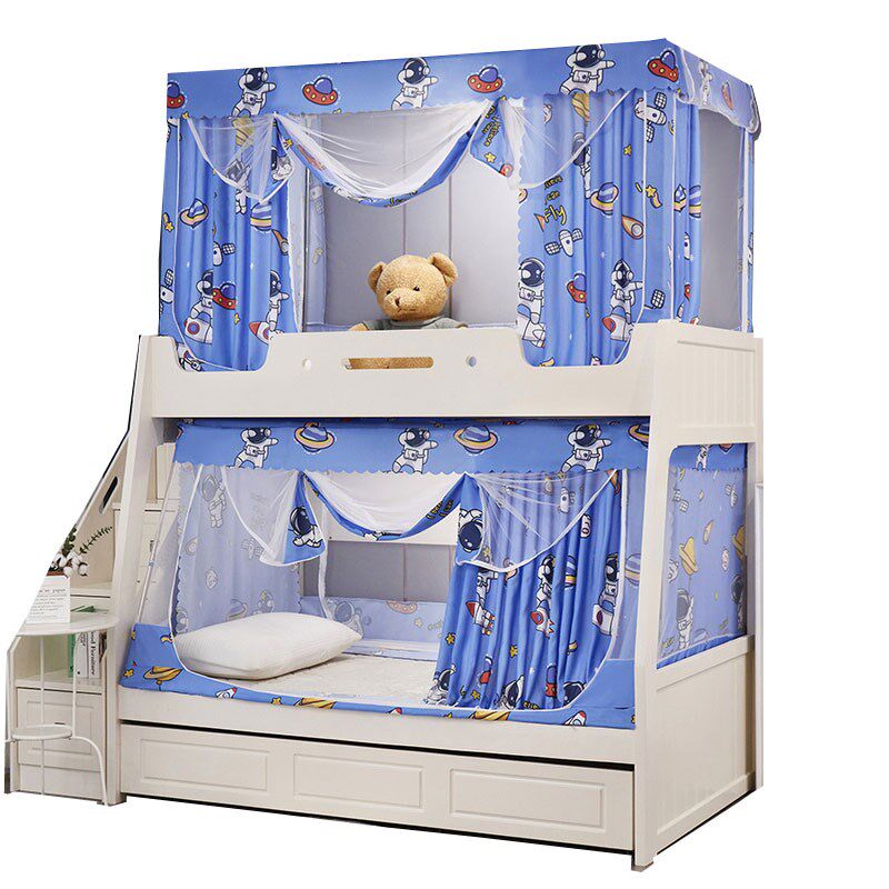 子母床梯形上下床蚊帐儿童上铺下铺双层床高低床遮光床帘一体,床上用品,蚊帐,淘宝优惠券,粉丝福利购,淘宝优惠卷