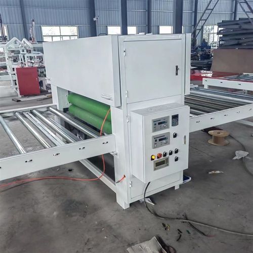 镀锌板高光膜覆膜热熔胶大板平贴机 投影幕木工多层板涂胶贴面机