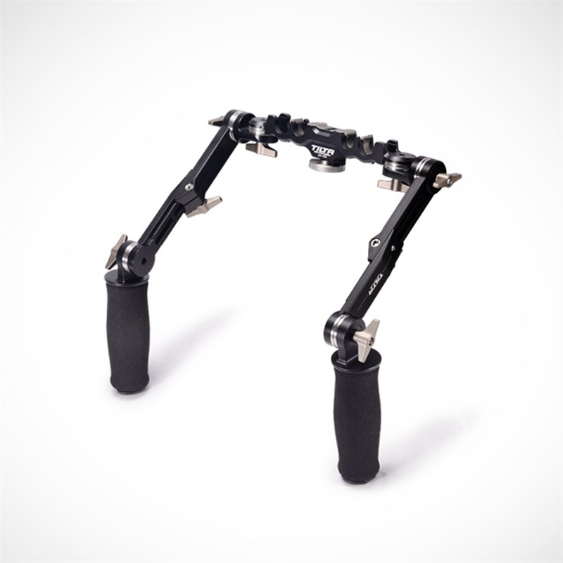 铁头套件15mm导管万向手持肩扛底座快装板手提录制供电相机配件