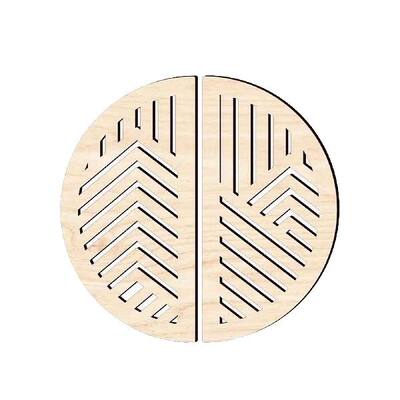 推荐New Design Indian Handmade Wooden Trivet For Home Use Wo