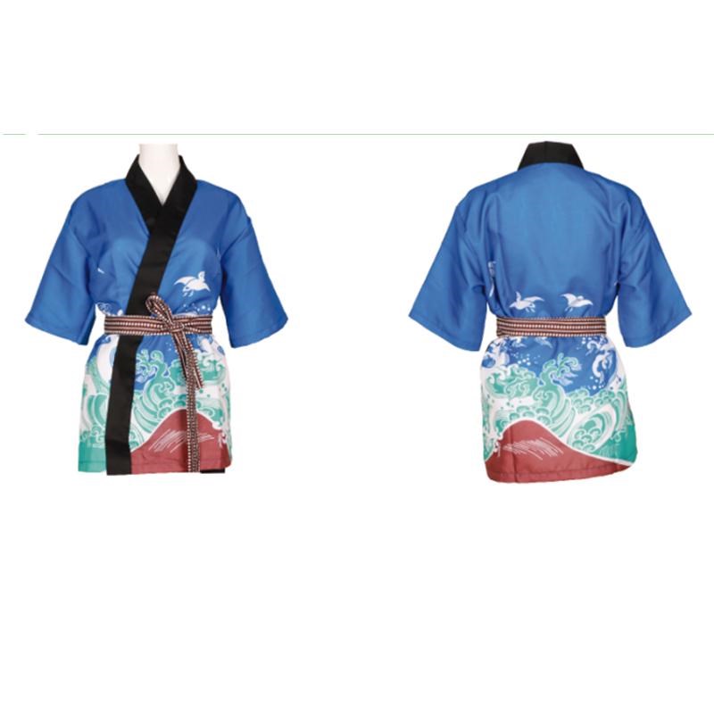 寿司料理店工作服定做LOGO工衣日式工衣寿司工作服日式厨师工服
