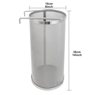 Stainless Steel Hop Spider Beer Strainer Homebrew Hop Filter