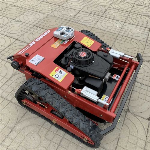 全地形遥控割草机履带式全自动除草机农用果园开荒小型家用碎草机