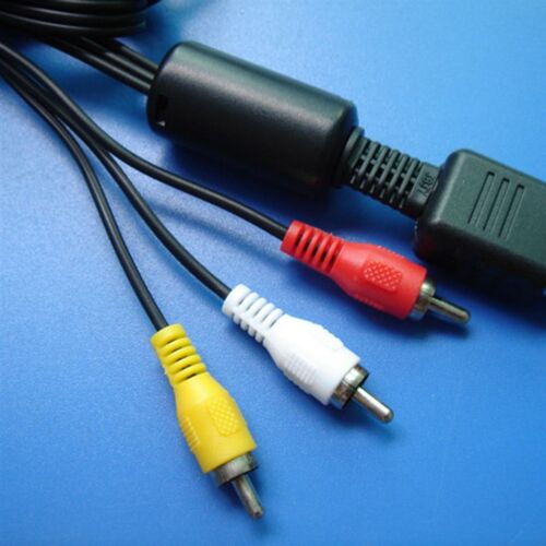 1.8m PVC AV Video Audio Cable Replacement for Playstation/PS