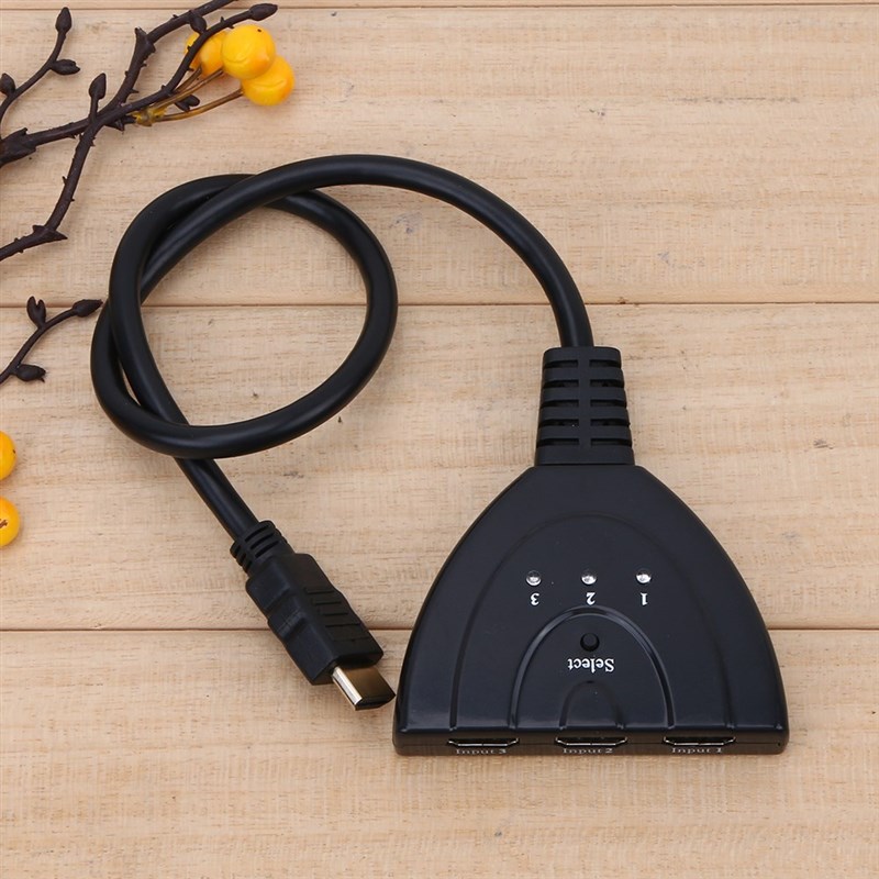 High Quality HDMI Hub 3 Port 1080P 3D HDMI Switcher Switch 1