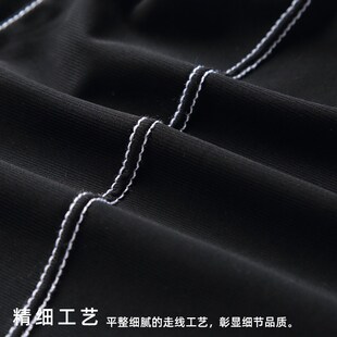 潮大码 冰感胖子加肥加大五分裤 冰丝短裤 薄款 300斤 男夏季 胖子男装