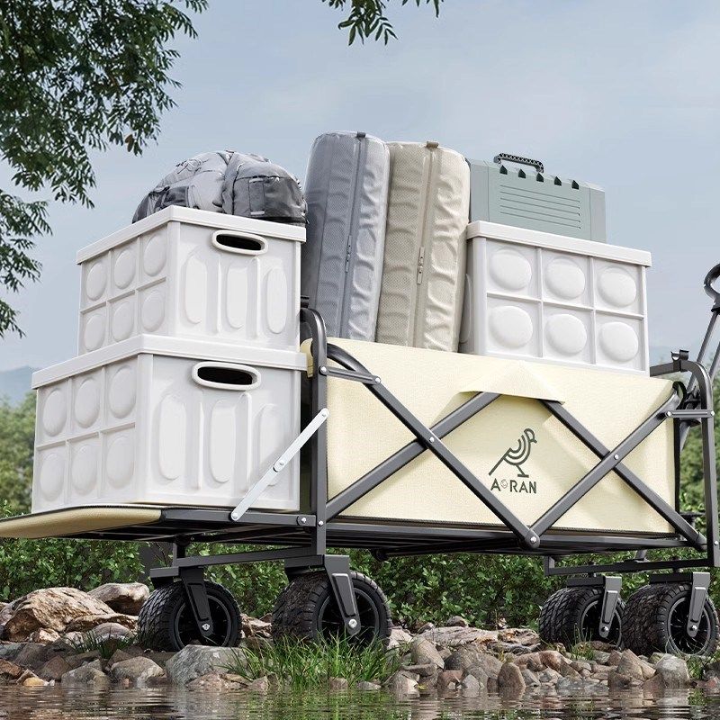 露营车推车可折叠户外营地车儿童可躺野营小拖车桌板野餐摆摊旅行,户外/登山/野营/旅行用品,户外营地车,淘宝优惠券,粉丝福利购,淘宝优惠卷