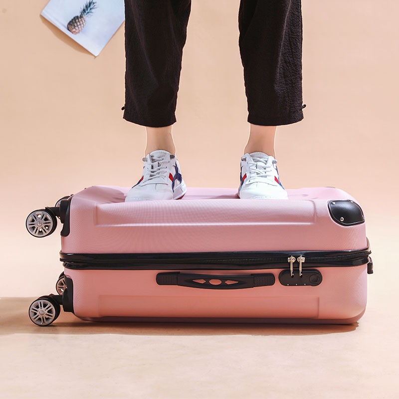 登机箱男女学生20寸结实耐用拉杆箱皮箱旅行箱P24万向轮密码行李