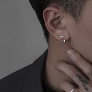 Charm Punk Men 推荐 Earring Fashion Vintage Geometric for Det