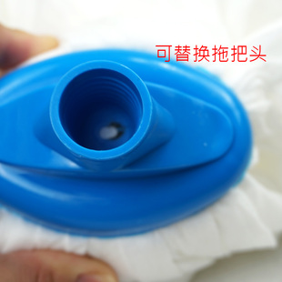 普通棉纱地拖头墩布更换头4个 精品无纺布家用吸水替换拖把头老式
