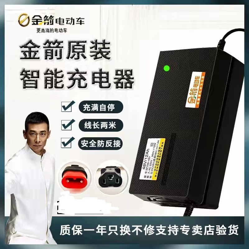 全新金箭原厂电动车电瓶车铅酸蓄电池48v6f0v72v原装12/20ah充电