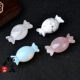 天然白紫粉水晶原石糖果摆件矿石标本石家居办公摆V设孩子创意礼