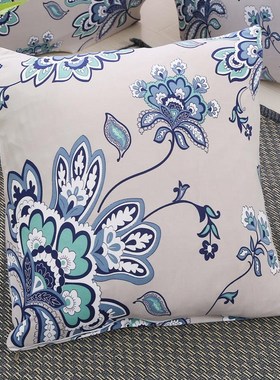 Cushion Sofa Capa-De-Almofada Housse-De-Cous Decorativos Flo