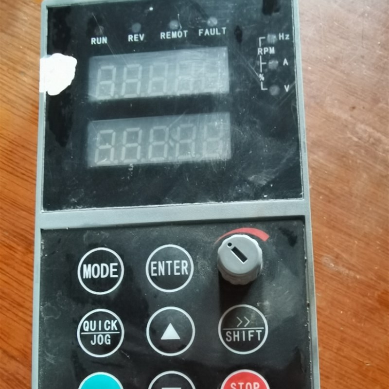 CHINSC变频器面板SVF-G7变频器S200系列变频器面P板KEY-86-JF全新