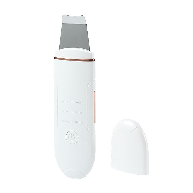 新款电动面部清洁美容仪离子导入导出超声波清洁铲皮机