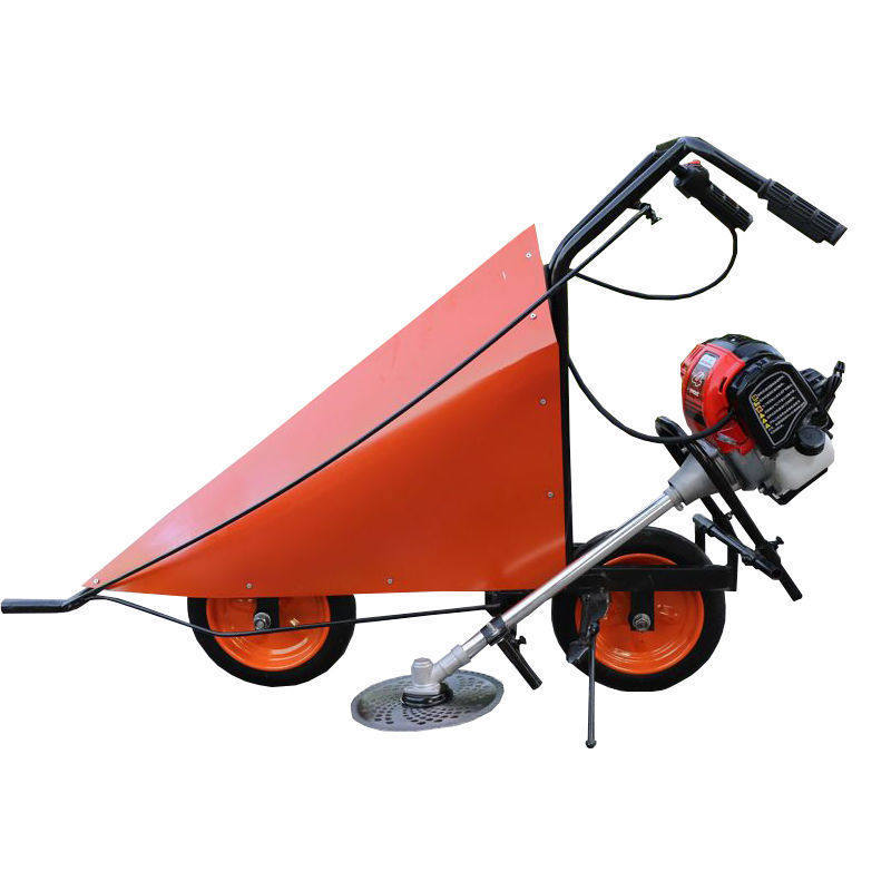 急速发货玉米收割机汽油小型辣椒割杆机手推式大豆秸秆割倒机甘蔗