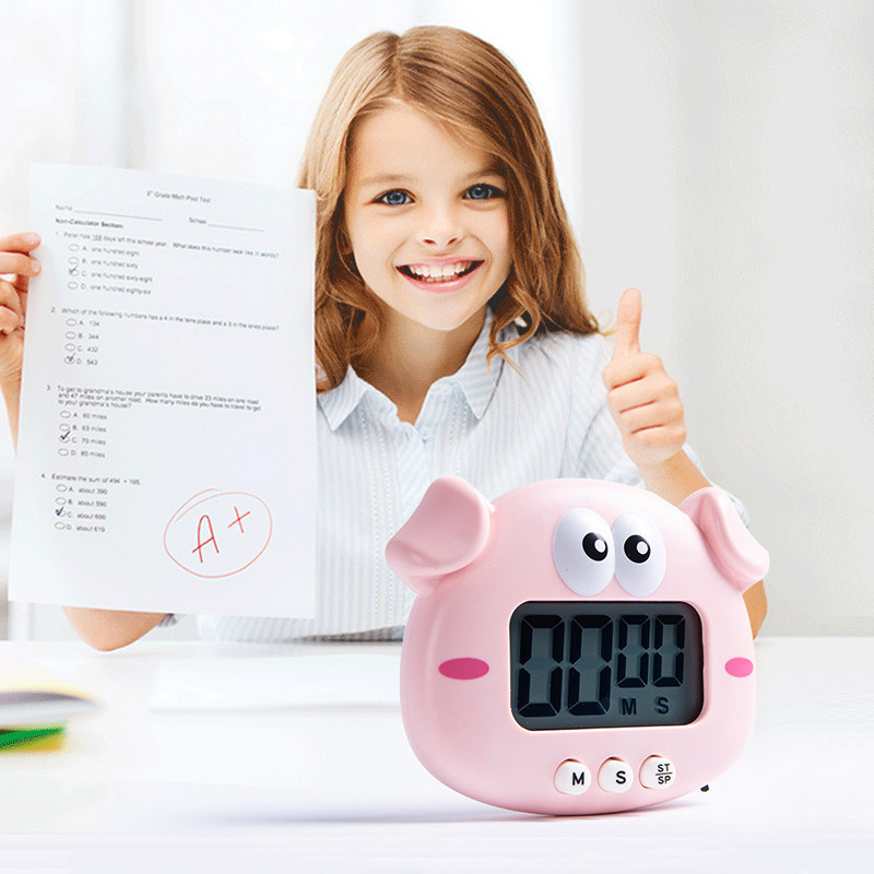 SPECIAL TIMER FOR GRADUATE SCHOOL ENTRANCE EXAMINATION KITCHEN REFRIGERATOR MAGNETIC SUCTION TIMER FOR CHILDREN REMINDER OF HOMEWORK ARTIFACT SELF-DISCIPLINE SMALL ALARM CLOCK