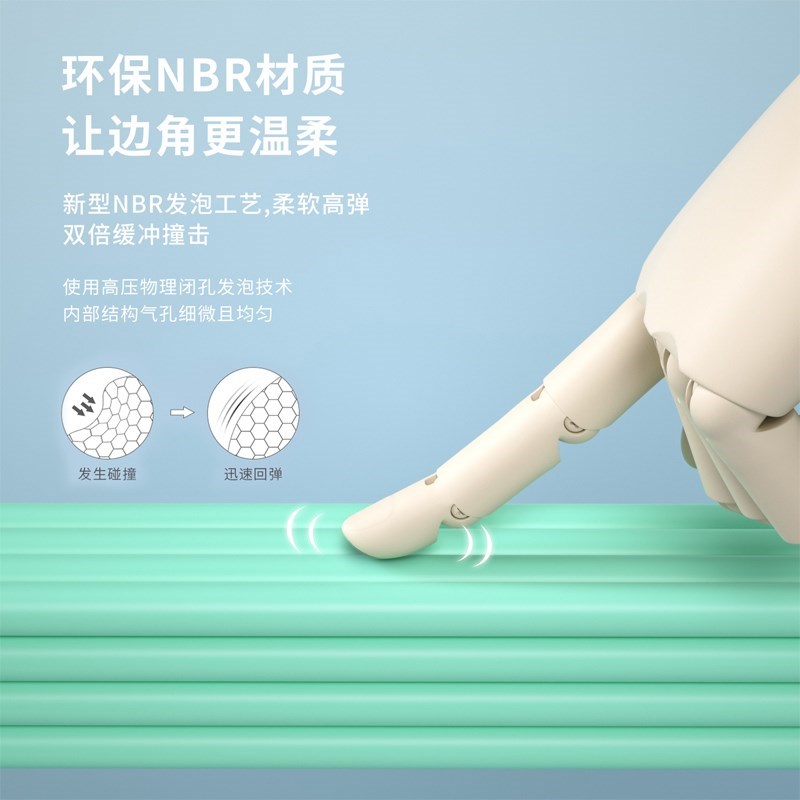儿童防撞条幼儿园墙角包边海绵墙贴桌边贴条保护套宝宝防磕碰软包