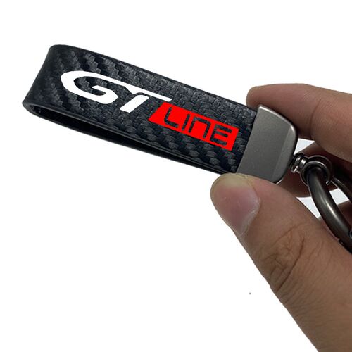 Car Keychain Key Holder Keyring Key Chains Lanyard For Peuge