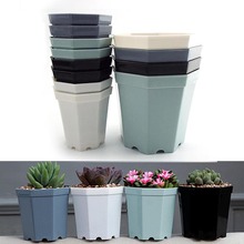 Plastic Octagon Home 4pcs Decorati Modern Lot Pot 推荐 Flower