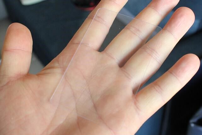 *0.7mm Thickness Small Clear Transparent Plastic PVC Sheet B