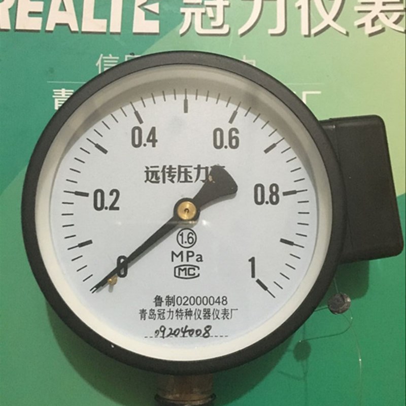 YTZ100远传压力表真空1,1.6,2.5,0.6等MPA青岛冠力特种仪器仪表厂