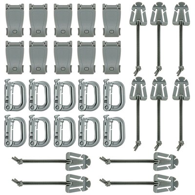 D-Ring Buckle Generic Outdoor Clip Buckle Multiuse Durable Q