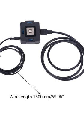 Multifunction Desktop PC Switch 3 Port USB 3.0 Audios Microp