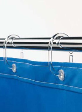 12Pcs/set Plastic C  Shower Curtain Hook Hanger Ring Bath Dr