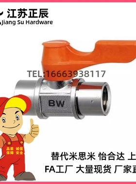 专业代替 米思米型 小型球阀 BBFF22F BBFF33F BBFF11F -B W Y